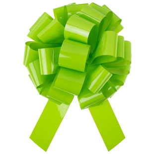 Бант Шар, Салатовый, Лаковый, 36 см, 1 шт. в упак.