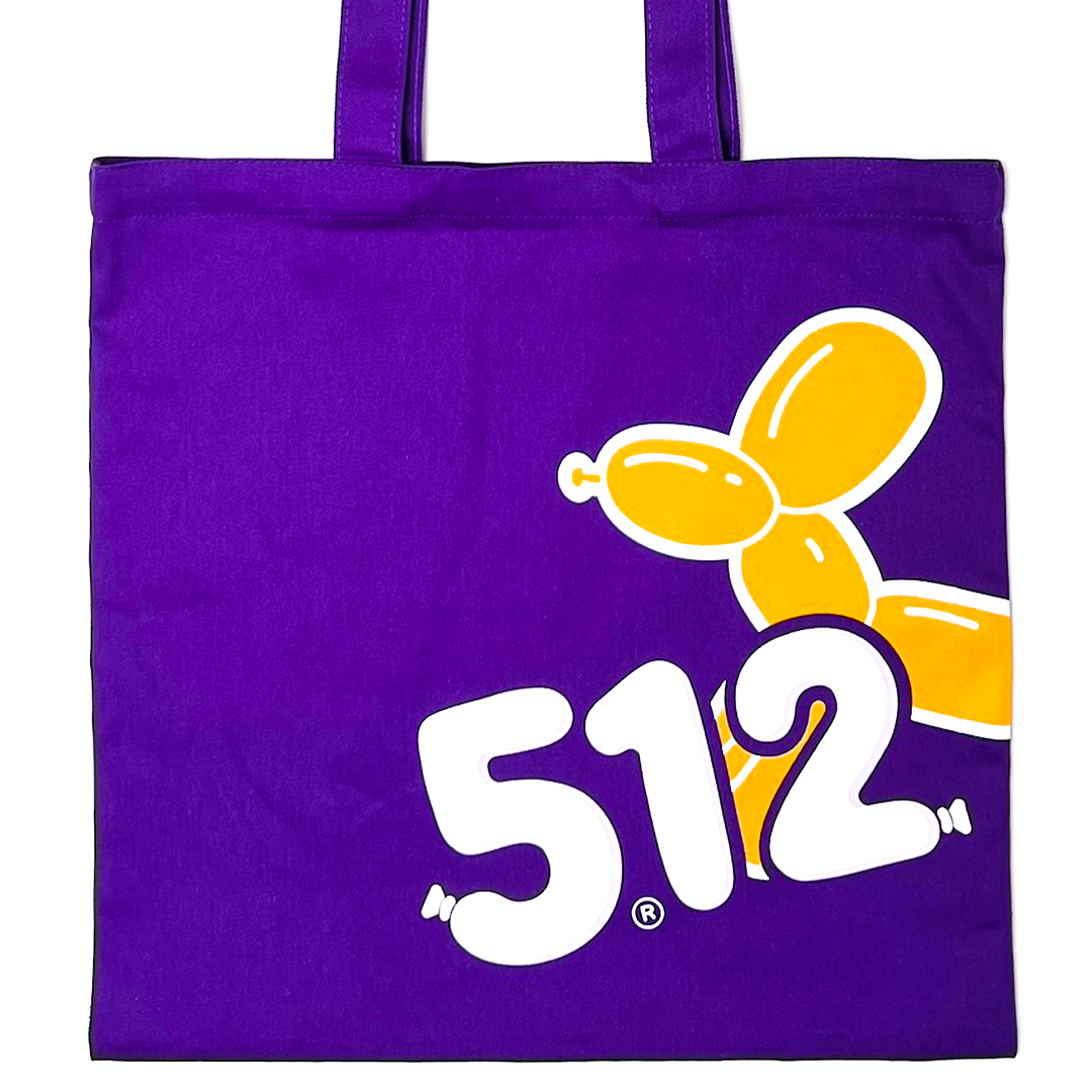 Шоппер ТМ 512, 40*40 см, Фиолетовый, 1 шт.