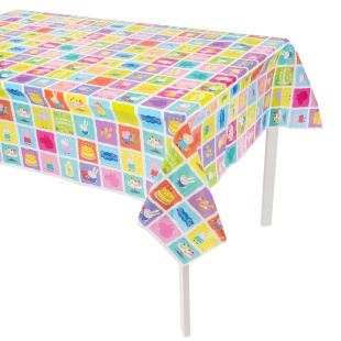 Скатерть одноразовая, Свинка Пеппа, 120*180 см, 1 шт.