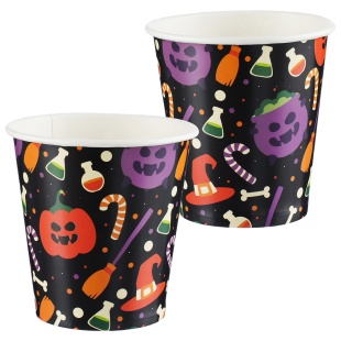 Стаканы (250 мл) Яркий Хэллоуин, 6 шт.