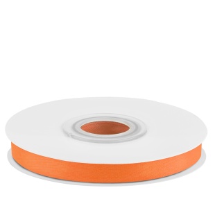 Лента атласная (0,7 см*22,85 м) Оранжевый, 1 шт.
