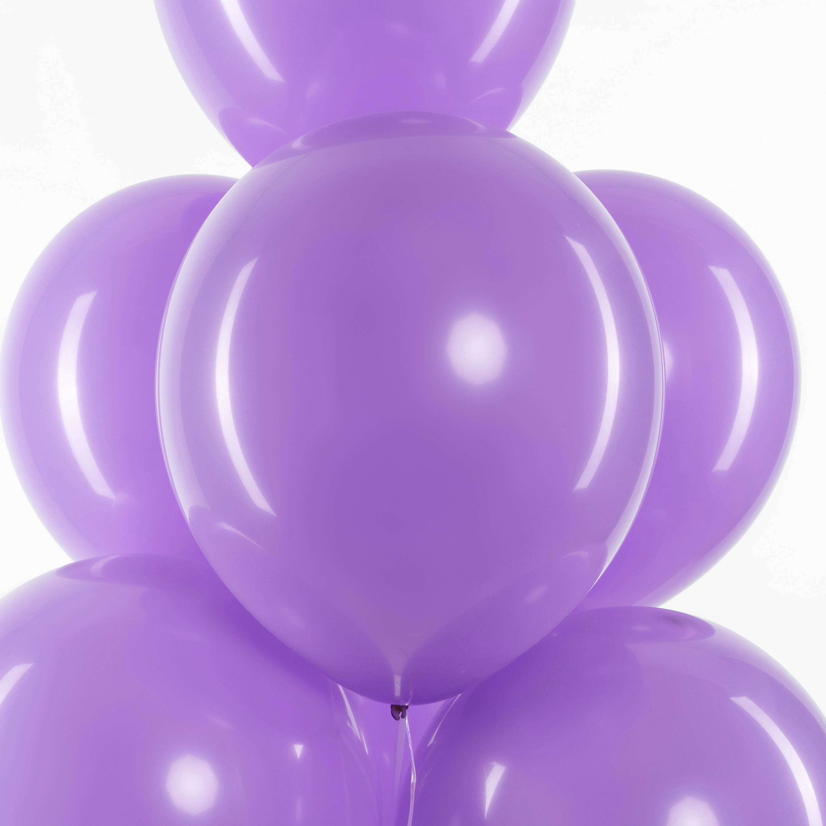 Шар (12''/30 см), Сиреневый, пастель, 100 шт.