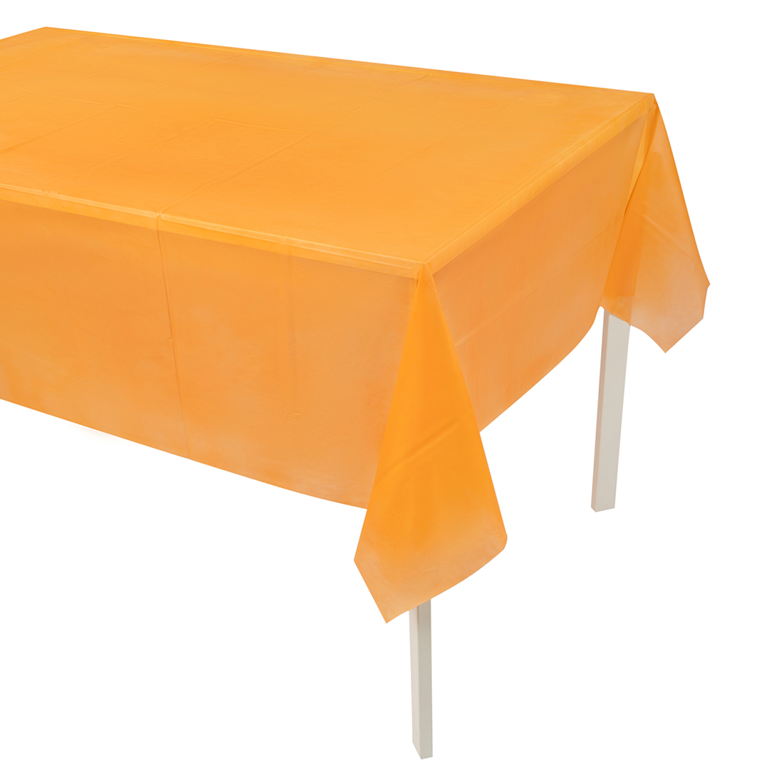 Скатерть одноразовая, Мастхэв, Оранжевый, 137*274 см, 1 шт. Скатерть одноразовая, Мастхэв, Оранжевый, 137*274 см, 1 шт.