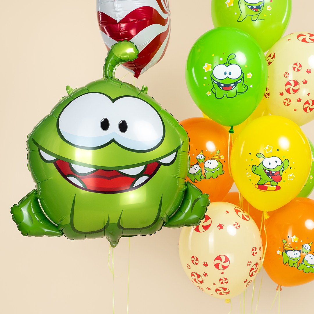 Шар (32''/81 см) Фигура, Ам Ням, 1 шт. в уп.