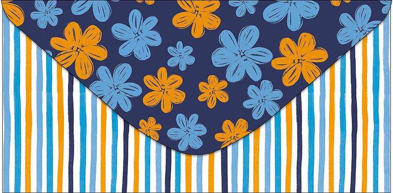 Конверты для денег, Цветочки, 10 шт.