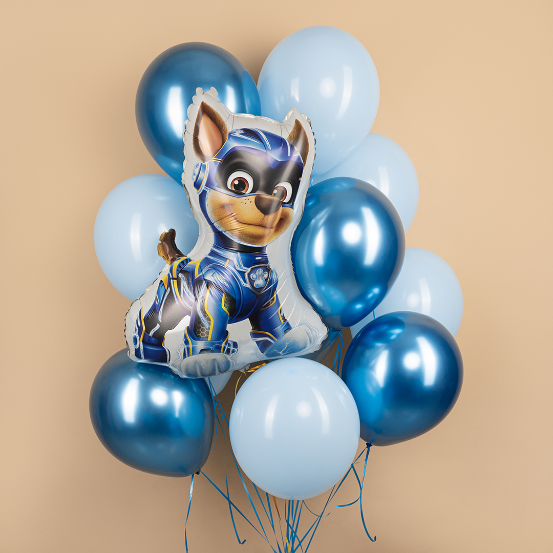 Шар (24''/61 см) Фигура, Щенячий патруль, Гончик Чейз, 1 шт.