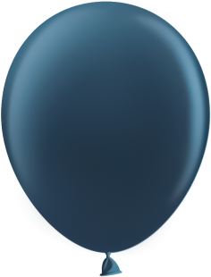 Шар (10''/25 см) Темно-синий, пастель ретро, 100 шт.
