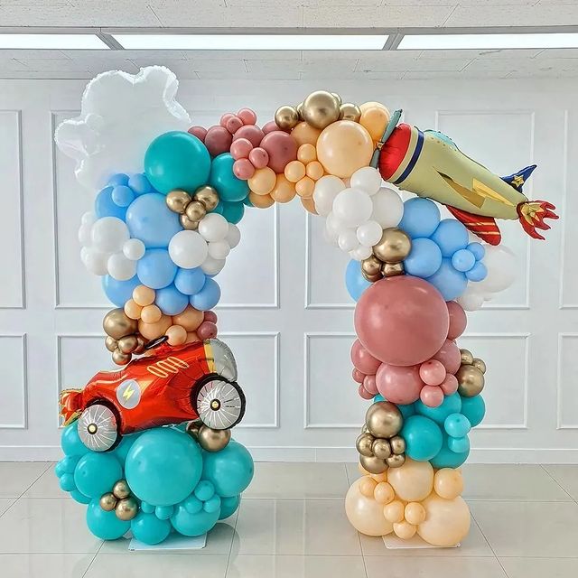 Шар (41''/104 см) Фигура, Самолет, 1 шт.