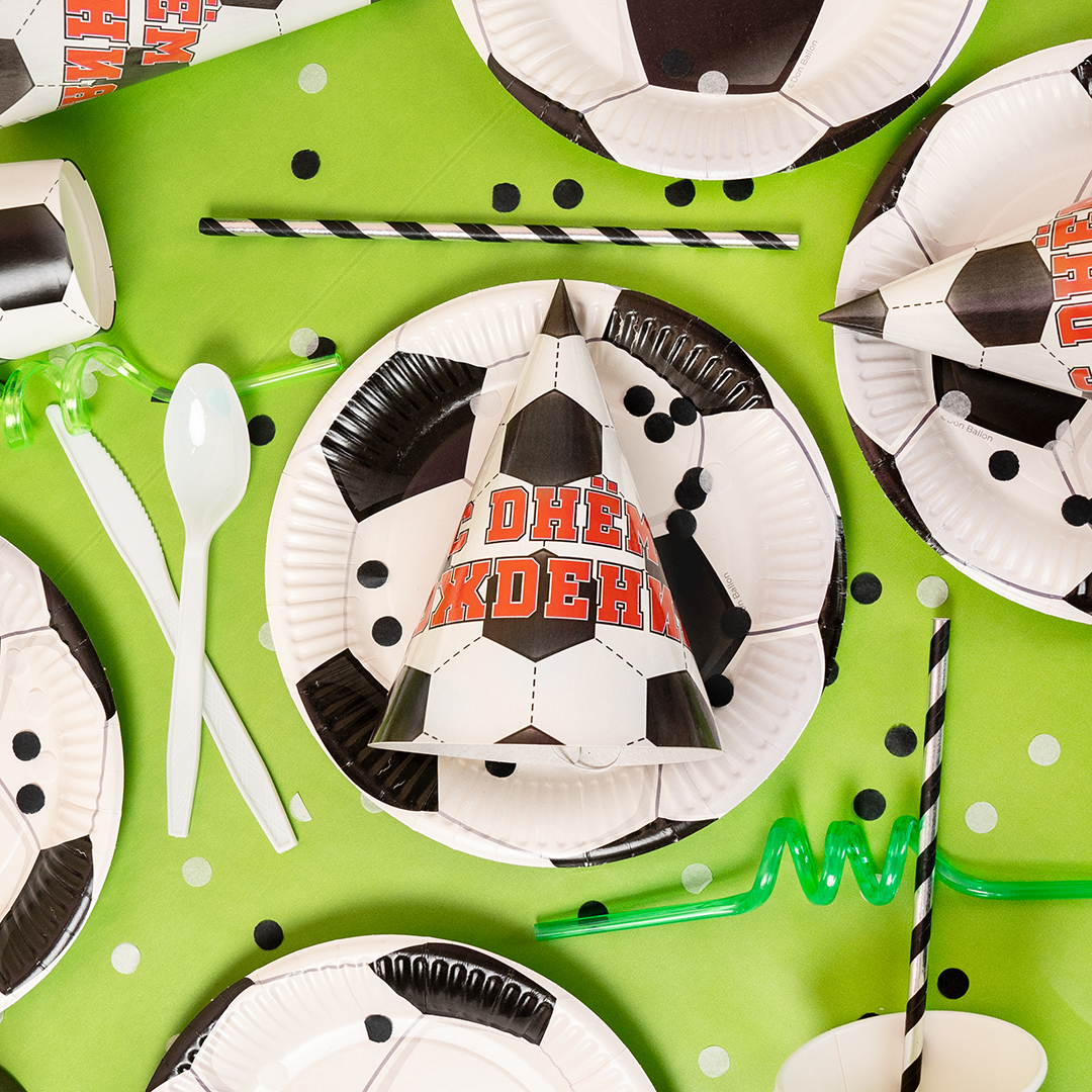 Колпаки, Футбол, 6 шт. в упак. 