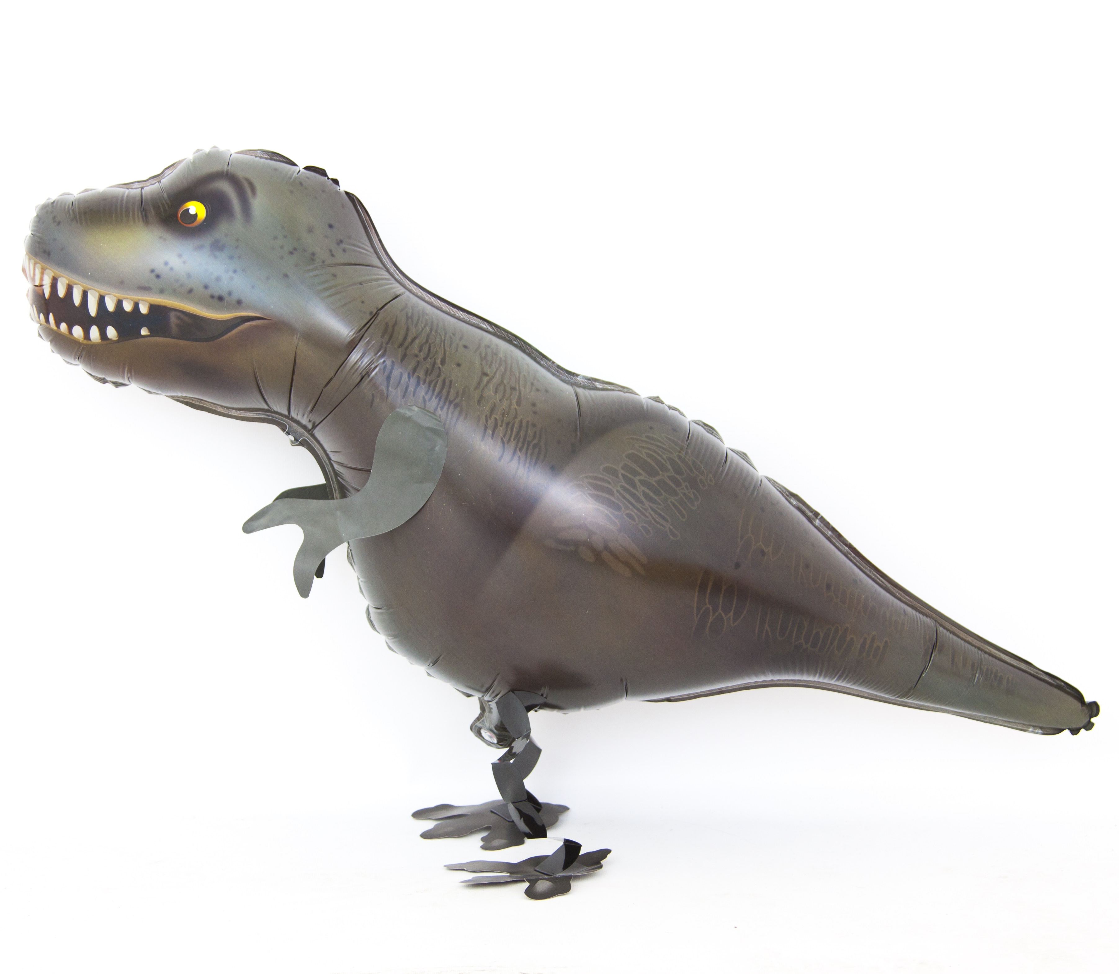 Шар 3D (39''/99 см) Ходячая Фигура, Динозавр Тираннозавр, 1 шт.