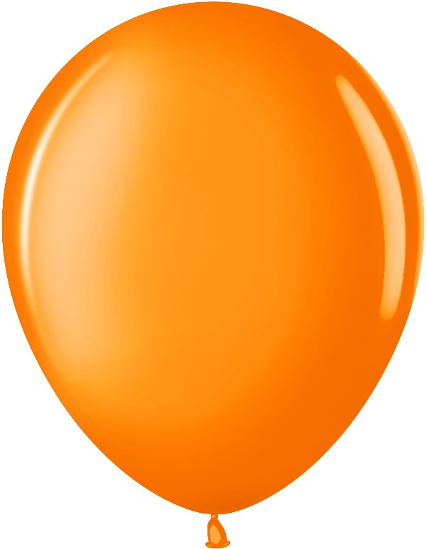 Шар (5''/13 см) Оранжевый (220), пастель, 100 шт.