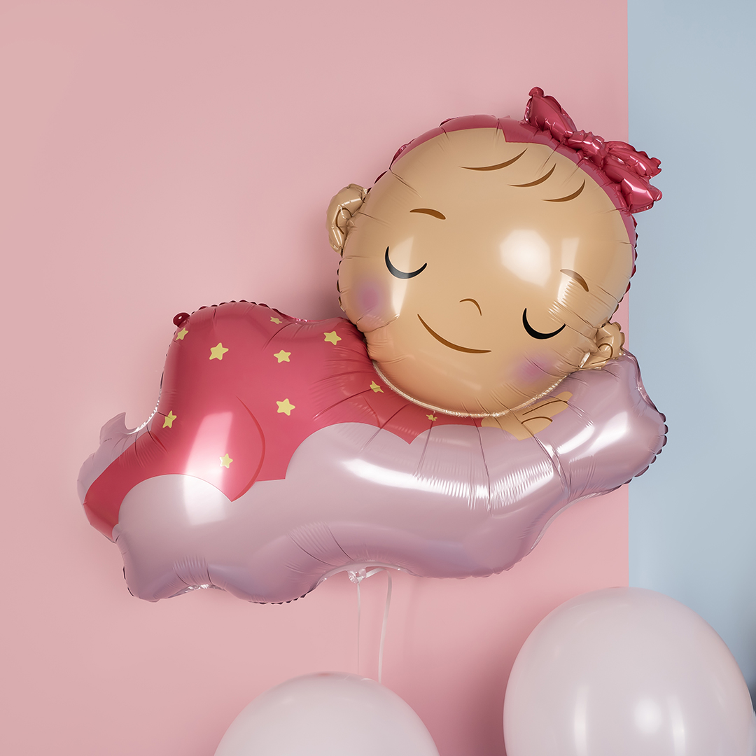 Шар (39''/99 см) Фигура, Малышка Девочка, 1 шт.