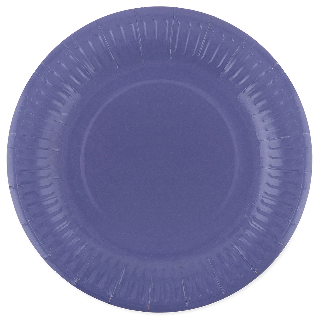Тарелки (7''/18 см) Мастхэв, Фиолетовый, 6 шт.