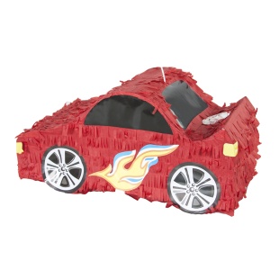 Пиньята Гоночная машина, Красный, 42*18*22 см, 1 шт. в упак. 