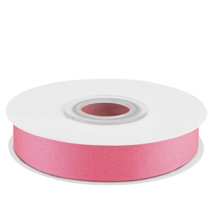 Лента атласная (1,2 см*22,85 м) Ярко-розовый, 1 шт.