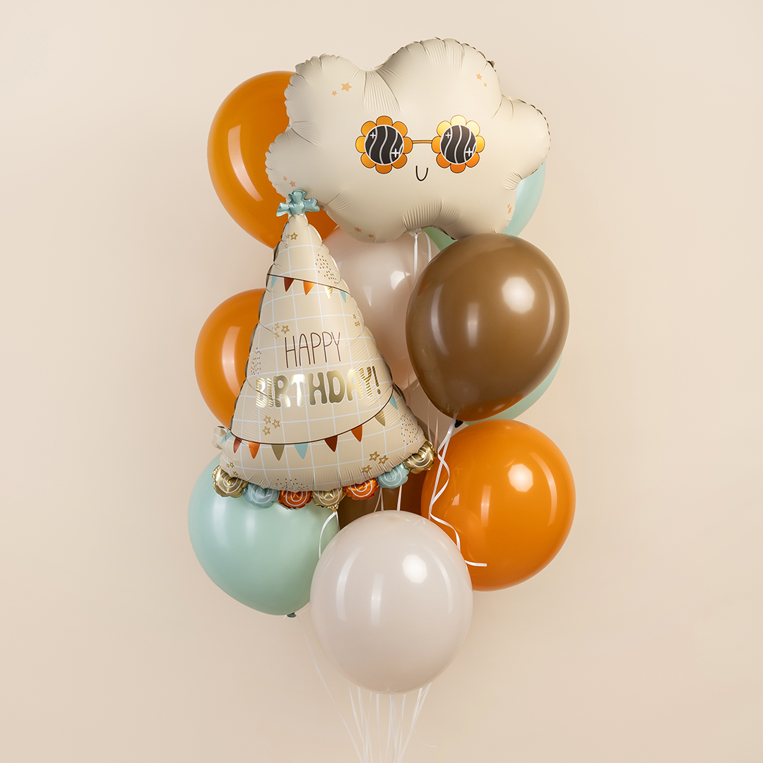 Шар (24''/61 см) Фигура, Стильное облако, 1 шт.