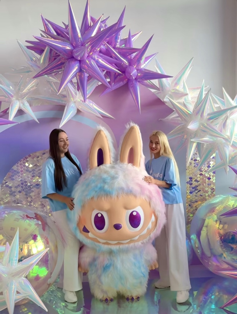 Шар 3D (40''/102 см) Звезда, Составная, Жемчужный, Хамелеон, 1 шт. в уп.