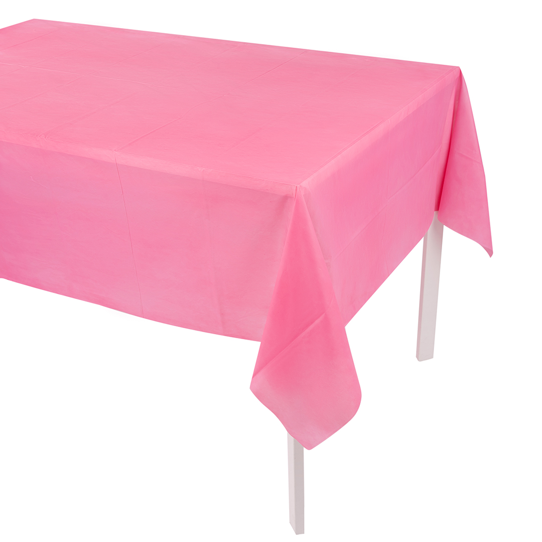 Скатерть одноразовая, Мастхэв, Ярко-розовый, 137*274 см, 1 шт. Скатерть одноразовая, Мастхэв, Ярко-розовый, 137*274 см, 1 шт.