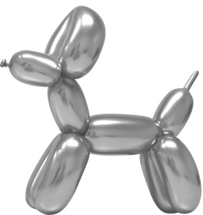 Шар (2''/5 см) ШДМ, Серебро, хром, 50 шт.