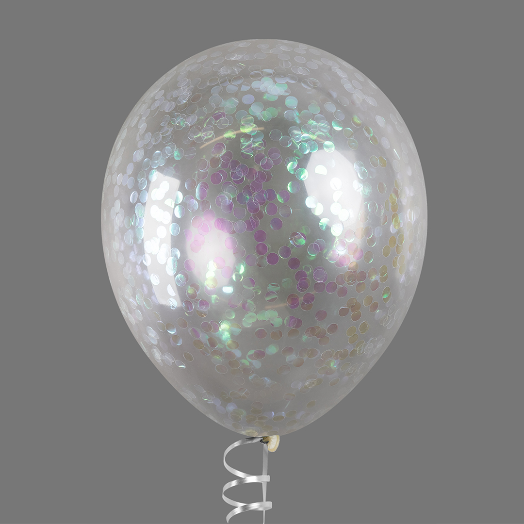 Конфетти фольга Круг, Перламутр, Хамелеон, 1 см, 50 г.