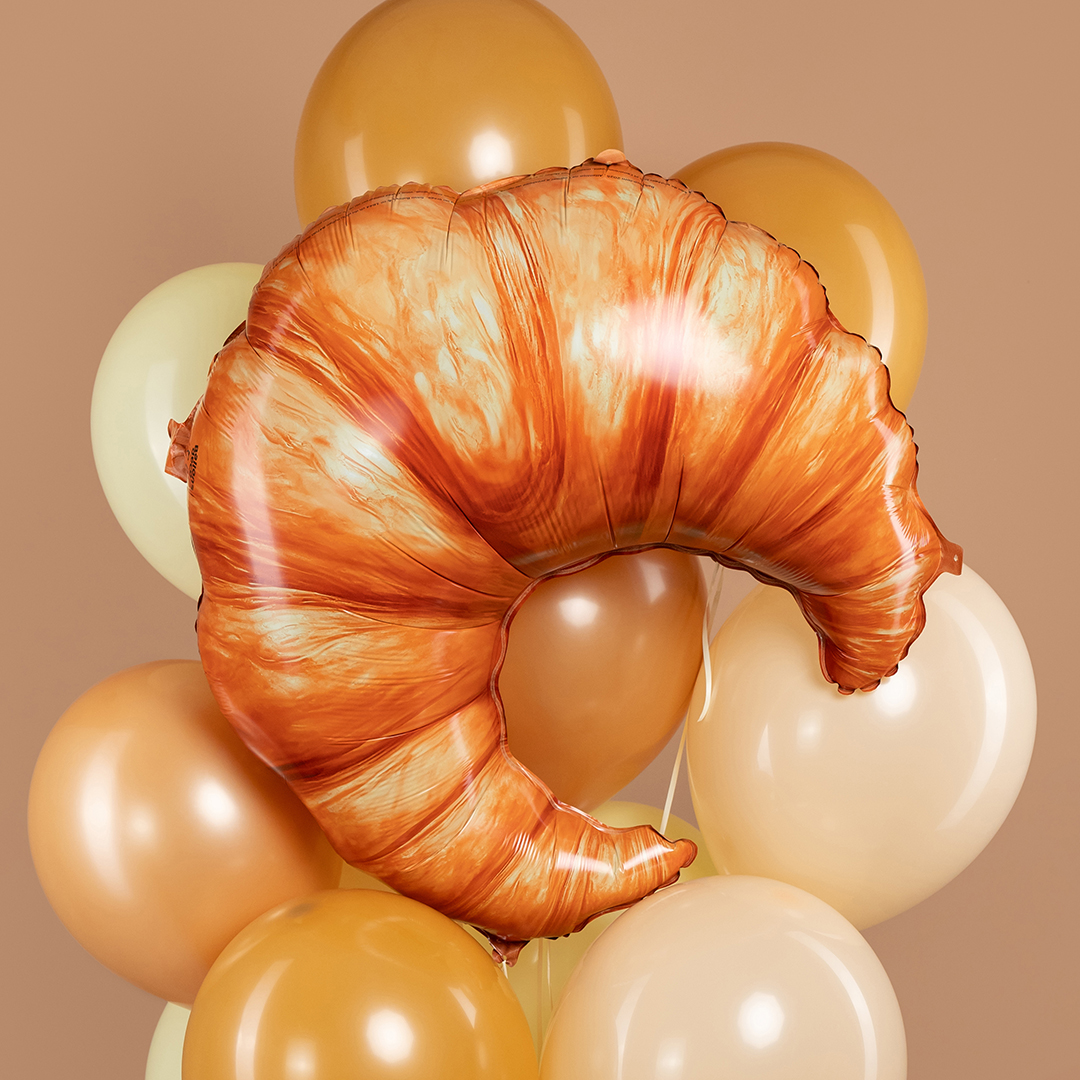 Шар (30''/76 см) Фигура, Круассан, 1 шт. в уп.