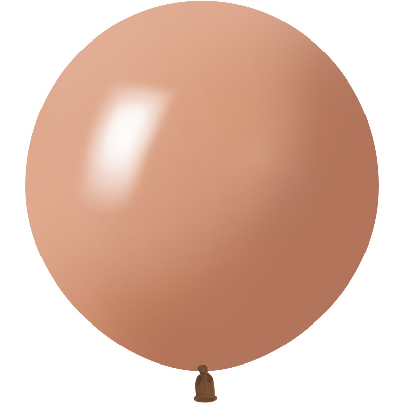 Шар (36''/91 см), Теплый розовый, пастель ретро, 1 шт.