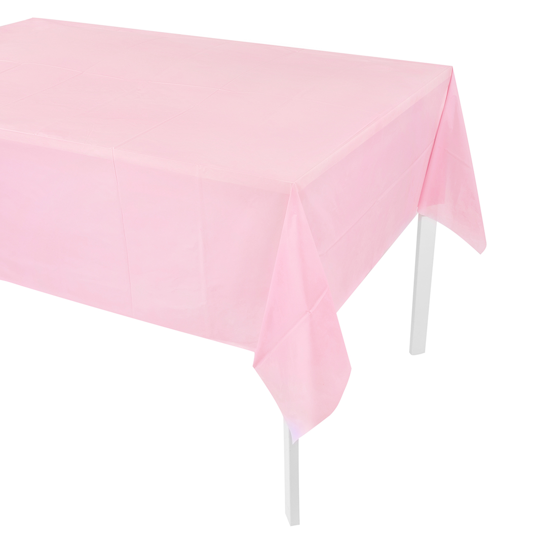 Скатерть одноразовая, Мастхэв, Светло-розовый, 137*274 см, 1 шт. Скатерть одноразовая, Мастхэв, Светло-розовый, 137*274 см, 1 шт.