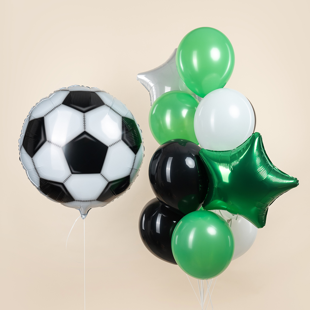 Шар (30''/76 см) Круг, Футбольный мяч, 1 шт. в уп.