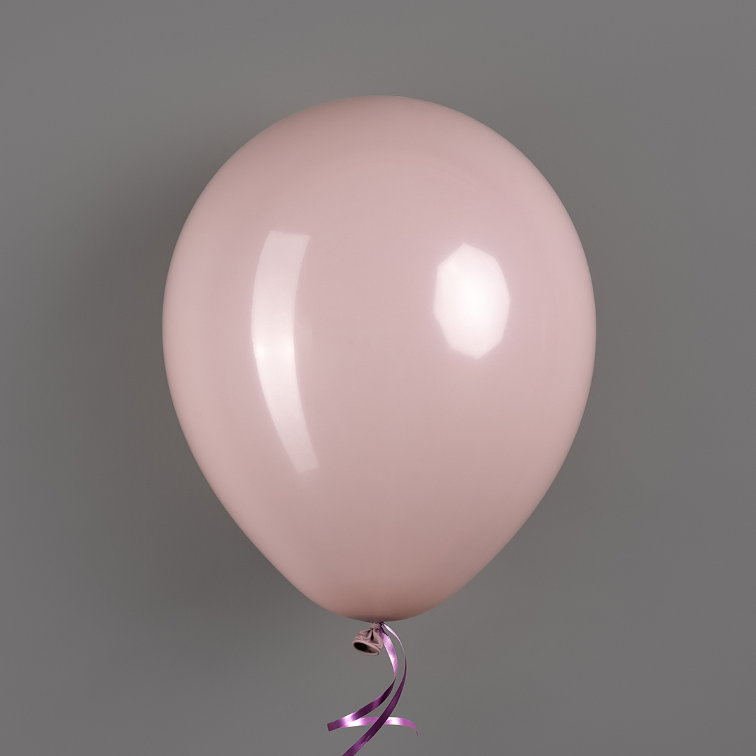 Шар (12''/30 см), Розовый туман, пастель ретро, 100 шт.