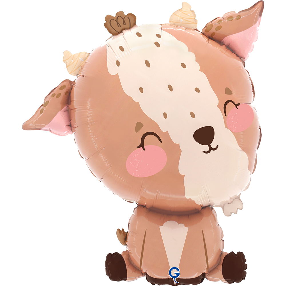 Шар (27''/69 см) Фигура, Маленький козленок, 1 шт. в уп.