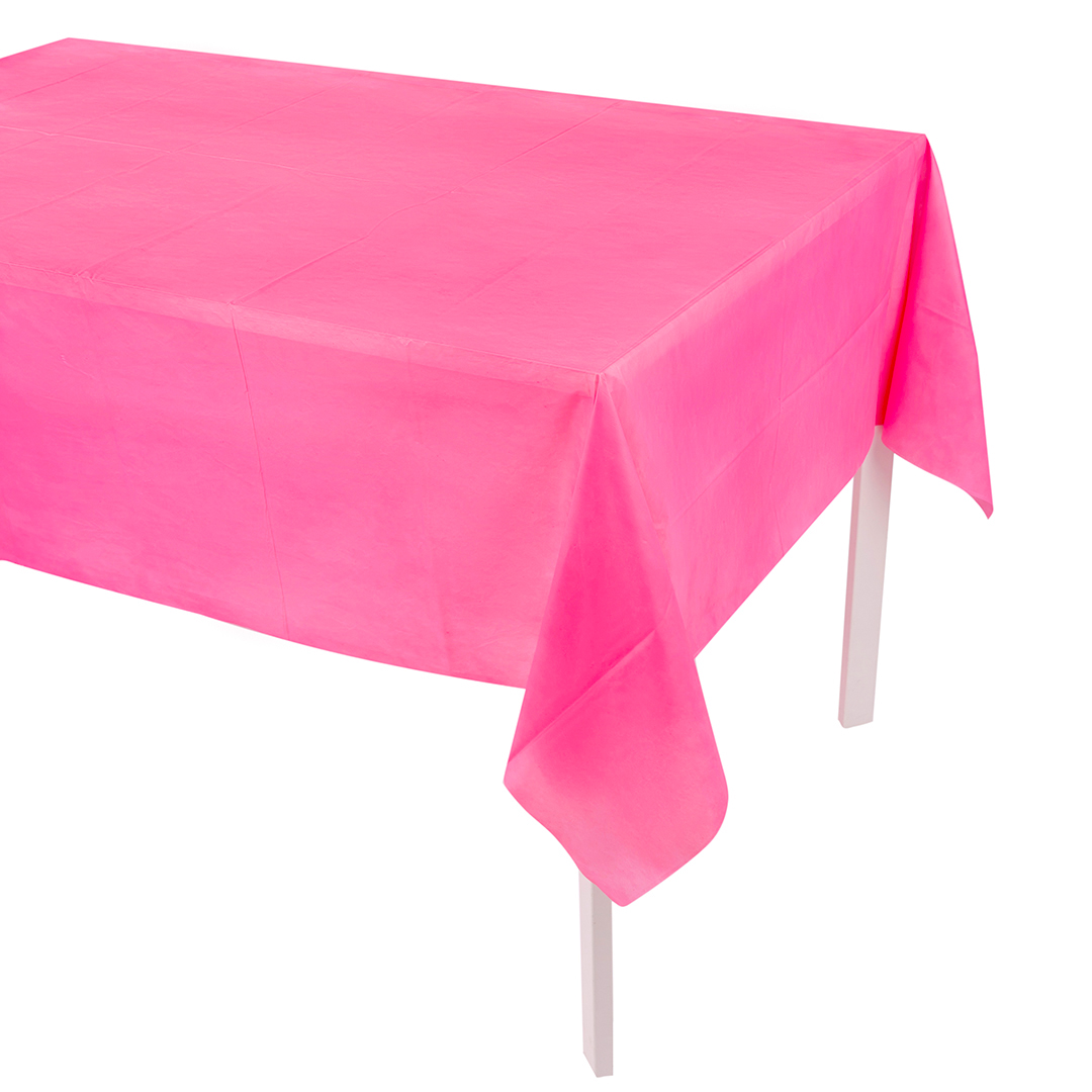 Скатерть одноразовая, Мастхэв, Фуксия, 137*274 см, 1 шт. Скатерть одноразовая, Мастхэв, Фуксия, 137*274 см, 1 шт.