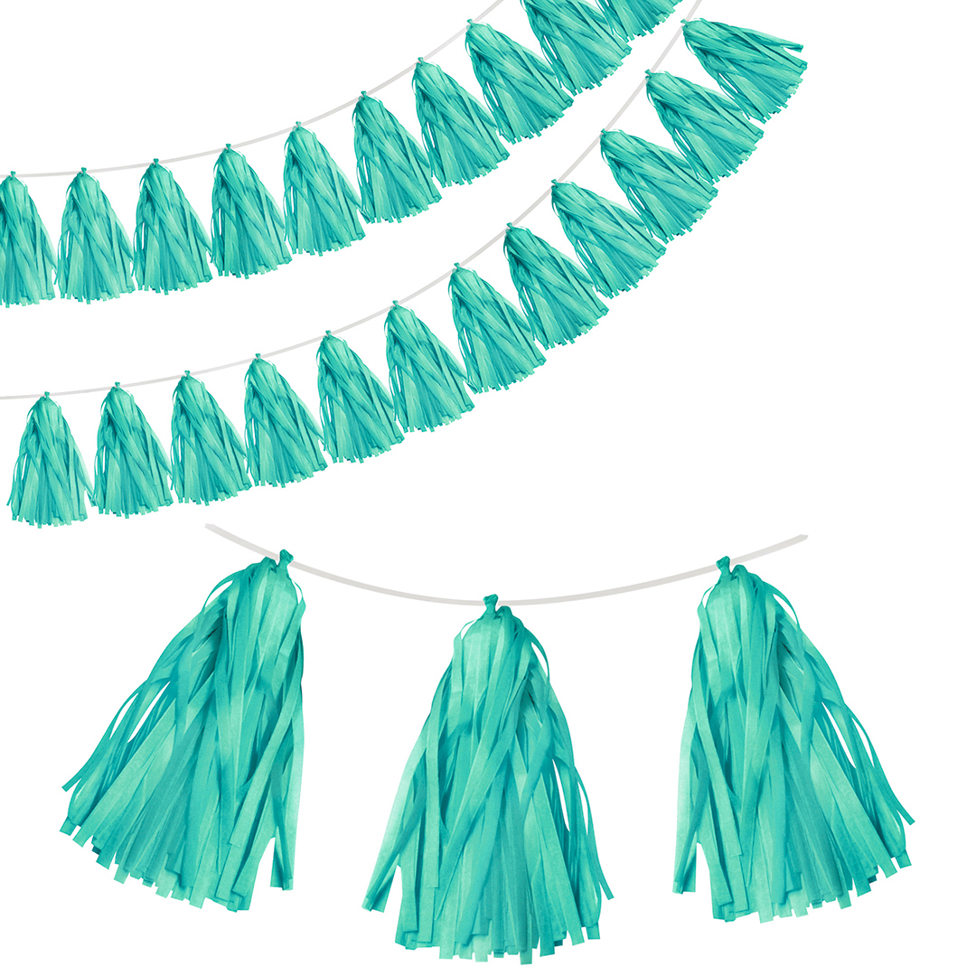 Гирлянда Тассел, Тиффани, 35*12 см, 12 листов.
