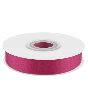 Лента атласная (1,2 см*22,85 м) Фуше, 1 шт.