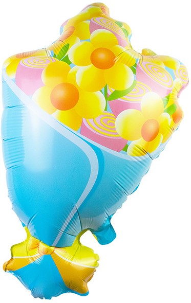 Шар (28''/71 см) Фигура, Летний букет, 1 шт.