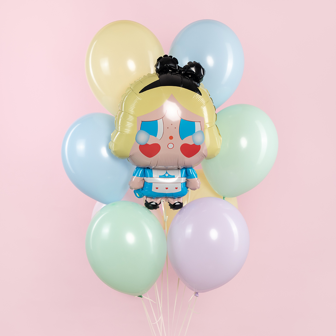 Шар (28''/71 см) Фигура, Кукла Плакса, Алиса, 1 шт.