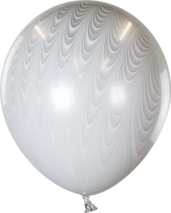 Шар (18''/46 см), Русские агаты, Серебро, 1 шт.