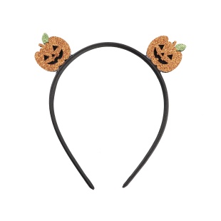 Ободок, Тыквы-страшилки, Оранжевый, 1 шт. 