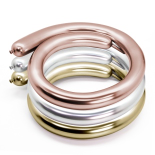 Шар (2''/5 см) ШДМ, Reflex, Зеркальный блеск, Ассорти Делюкс (968/970/981), хром, 50 шт.