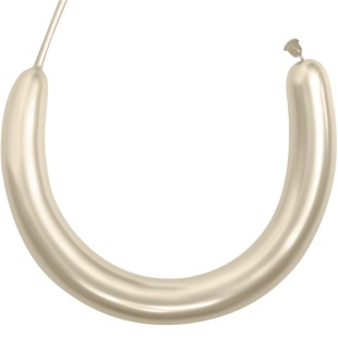 Шар (2''/5 см) ШДМ, Белое золото, хром, 50 шт.