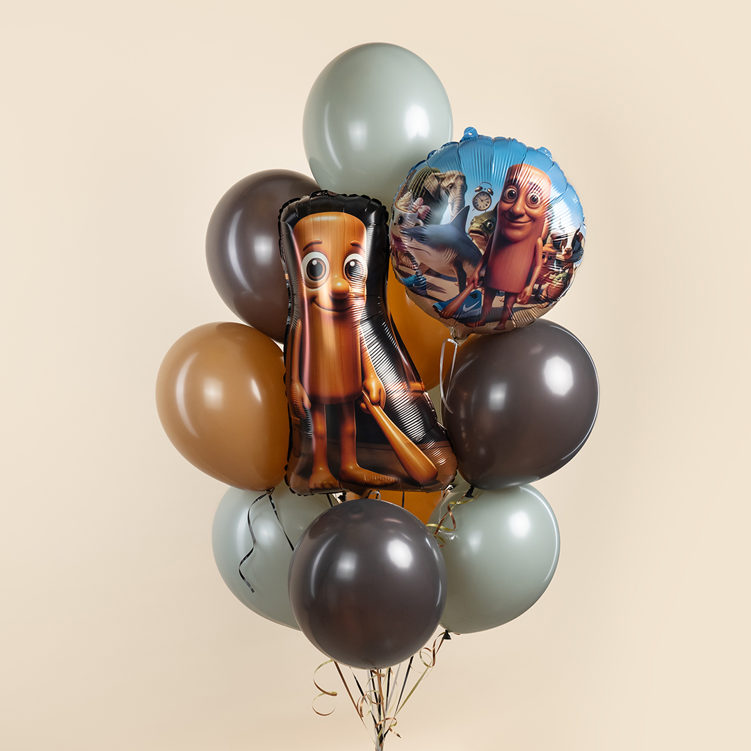 Шар (18''/46 см) Круг, Мемы, Дизайн №3, 1 шт.