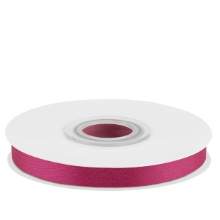 Лента атласная (0,7 см*22,85 м) Фуше, 1 шт.