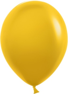 Шар (12''/30 см), Горчичный, пастель, 100 шт.