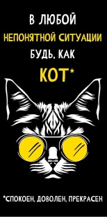 Конверты для денег, В любой непонятной ситуации будь,как кот, 10 шт.