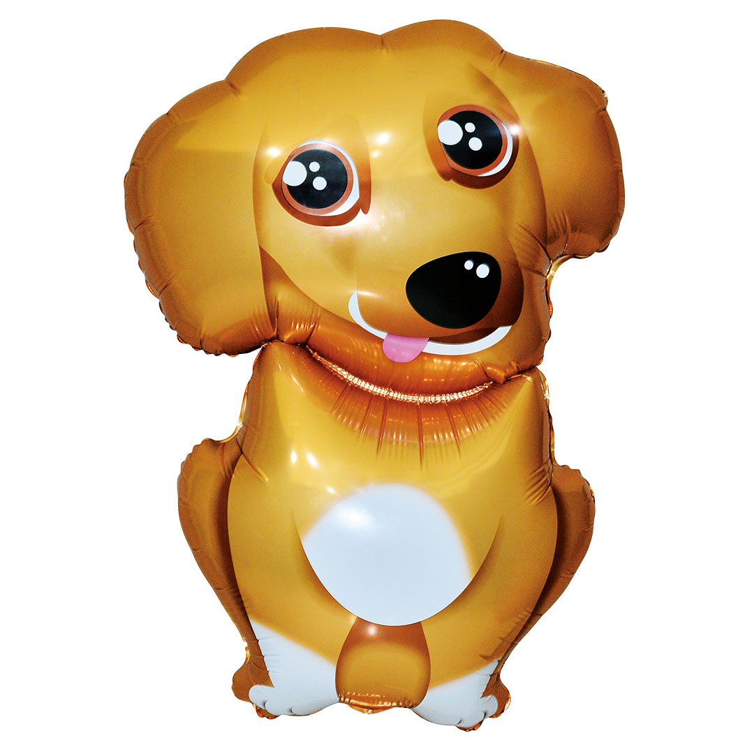 Шар (32''/81 см) Фигура, Милый щенок, 1 шт. в уп.