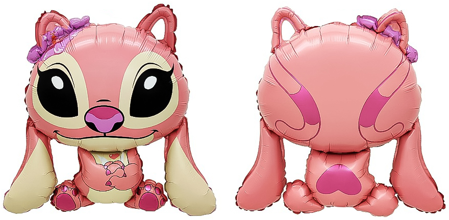 Шар (24''/61 см) Фигура, Любимый монстрик, Розовый, 1 шт.