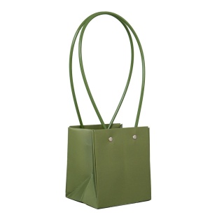 Пакет для цветов, Мастхэв, Авокадо, 13*12*11 см, 1 шт.