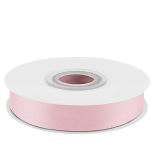 Лента атласная (1,2 см*22,85 м) Нежно-розовый, 1 шт.