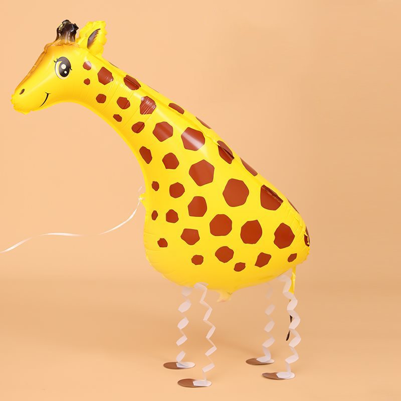 Шар 3D (36''/91 см) Ходячая Фигура, Жираф, 1 шт.