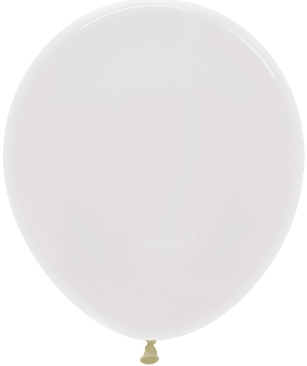 Шар (18''/46 см), Прозрачный (390), кристалл, 25 шт.