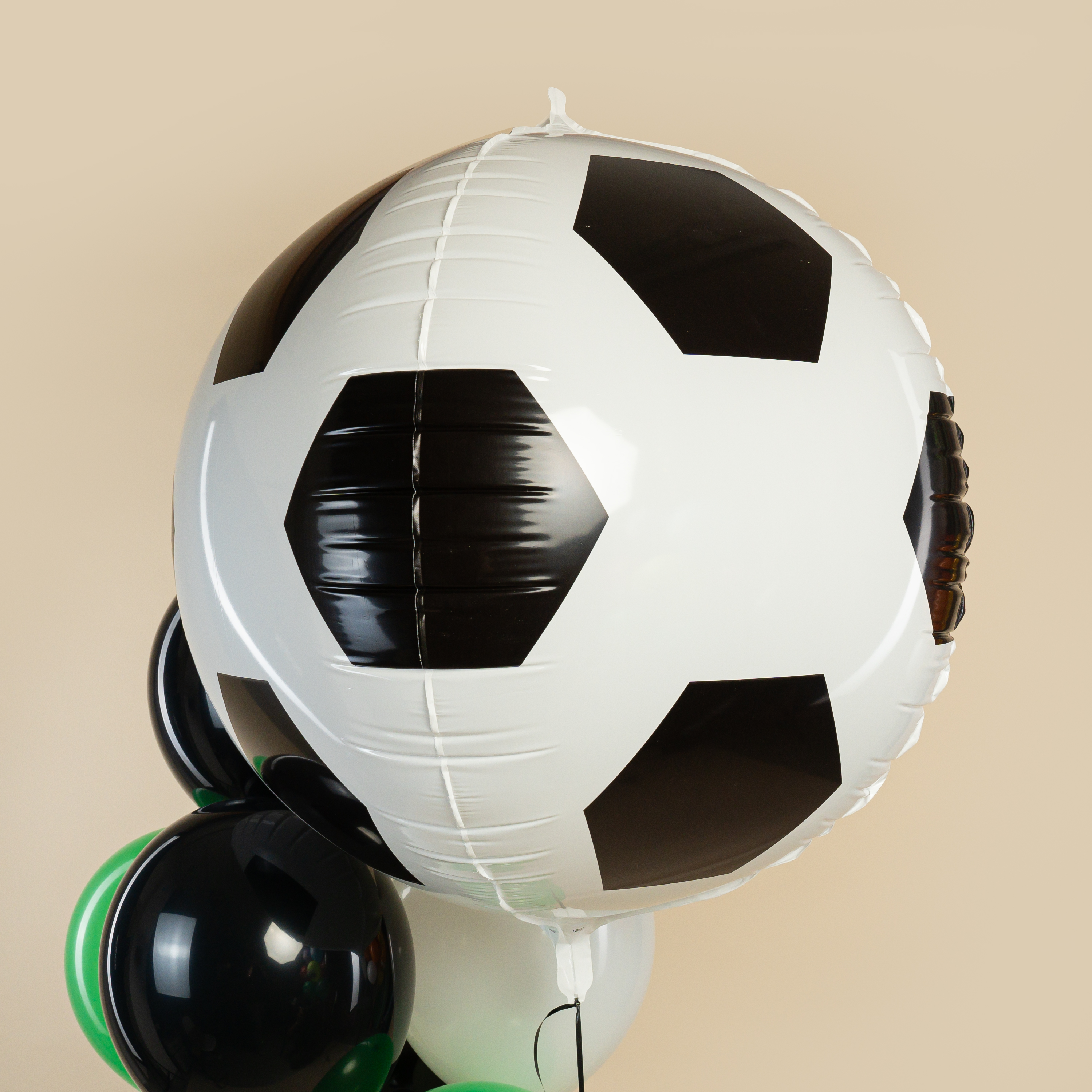 Шар 3D (43''/109 см) Сфера, Футбольный мяч, 1 шт.